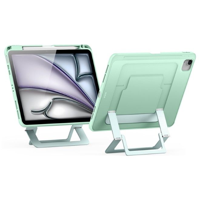 Dux Ducis - iPad Air 11 (2026/2025/2024/2022/2020) / iPad Pro 11 (2022/2021/2020) Hülle - PC Hardcase mit Standfunktion - Axis Series - grün