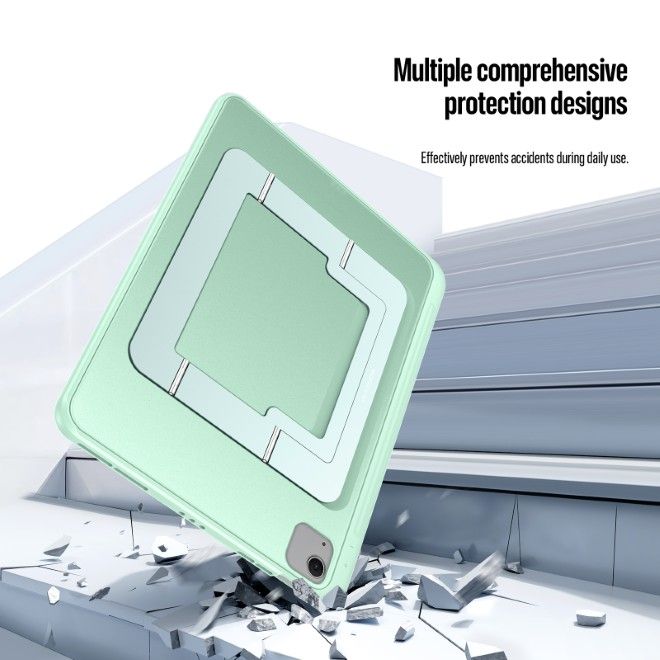 Dux Ducis - iPad Air 11 (2026/2025/2024/2022/2020) / iPad Pro 11 (2022/2021/2020) Hülle - PC Hardcase mit Standfunktion - Axis Series - grün