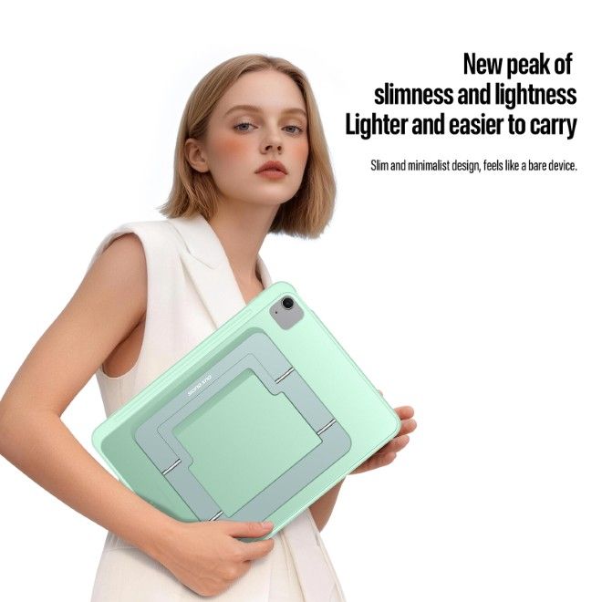 Dux Ducis - iPad Air 11 (2026/2025/2024/2022/2020) / iPad Pro 11 (2022/2021/2020) Hülle - PC Hardcase mit Standfunktion - Axis Series - grün