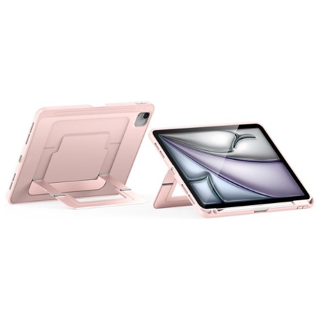 Dux Ducis - iPad Air 11 (2026/2025/2024/2022/2020) / iPad Pro 11 (2022/2021/2020) Hülle - PC Hardcase mit Standfunktion - Axis Series - pink