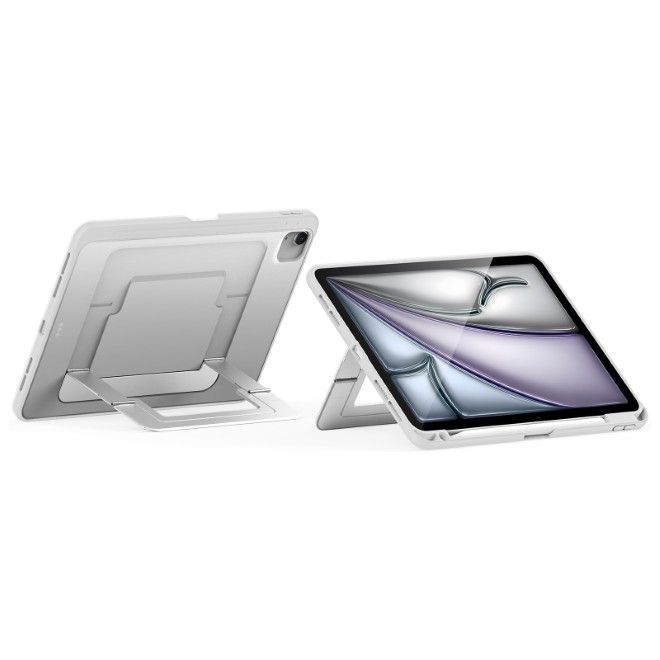 Dux Ducis - iPad Air 11 (2026/2025/2024/2022/2020) / iPad Pro 11 (2022/2021/2020) Hülle - PC Hardcase mit Standfunktion - Axis Series - weiss