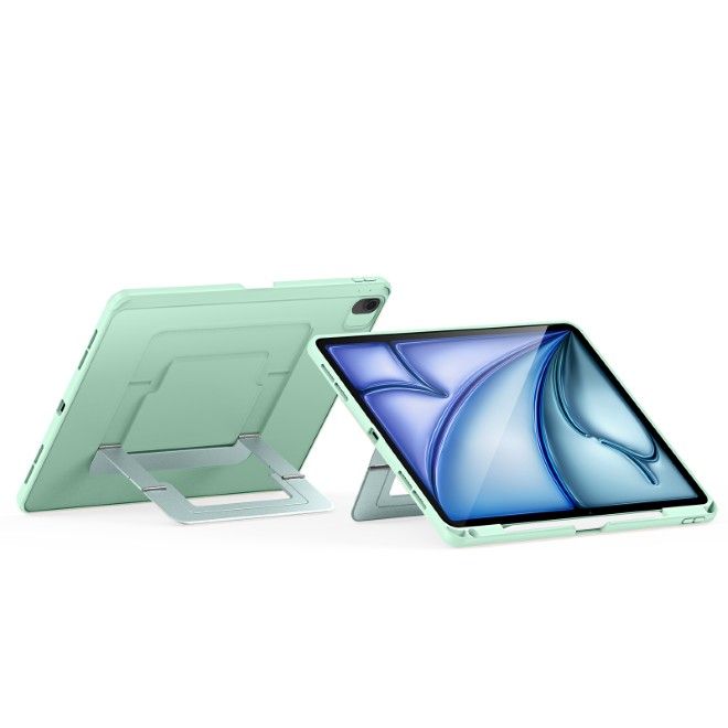 Dux Ducis - iPad Air 13 (2026/2025/2024) Hülle - PC Hardcase mit Standfunktion - Axis Series - grün