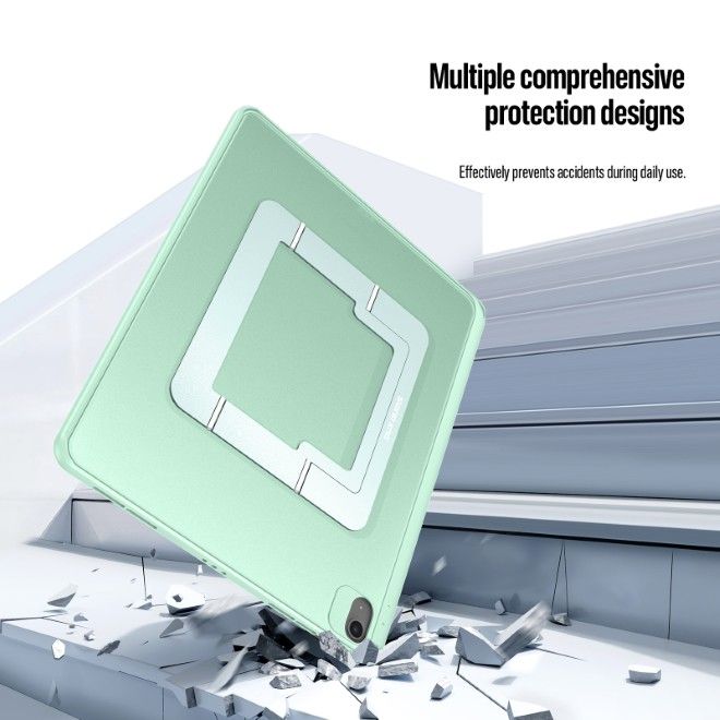 Dux Ducis - iPad Air 13 (2026/2025/2024) Hülle - PC Hardcase mit Standfunktion - Axis Series - grün