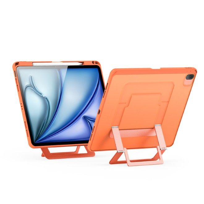 Dux Ducis - iPad Air 13 (2026/2025/2024) Hülle - PC Hardcase mit Standfunktion - Axis Series - orange