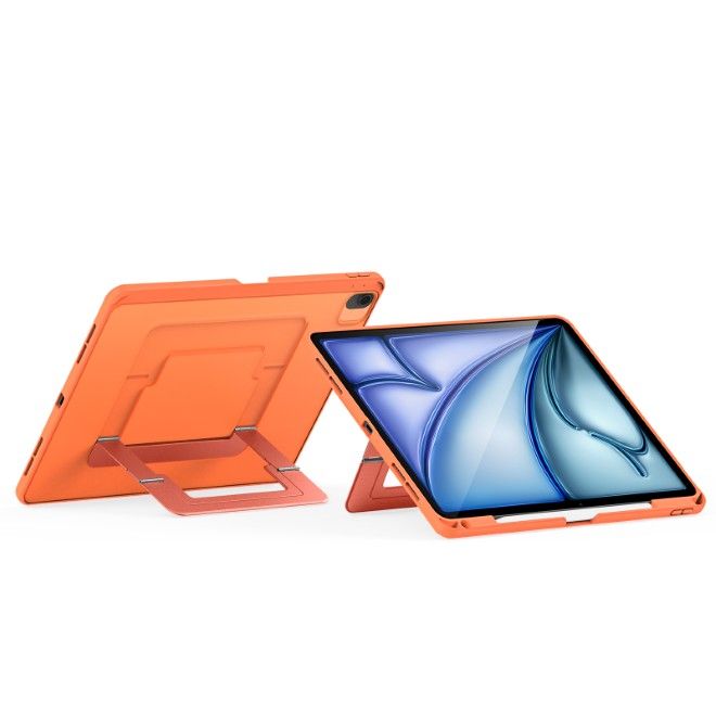 Dux Ducis - iPad Air 13 (2026/2025/2024) Hülle - PC Hardcase mit Standfunktion - Axis Series - orange