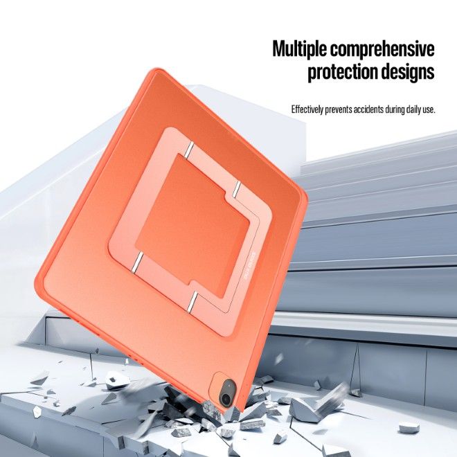 Dux Ducis - iPad Air 13 (2026/2025/2024) Hülle - PC Hardcase mit Standfunktion - Axis Series - orange