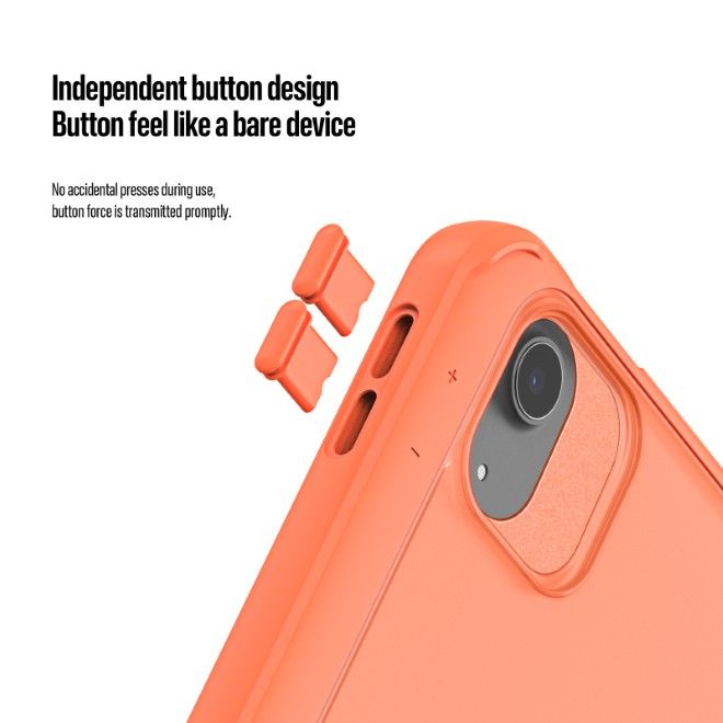 Dux Ducis - iPad Air 13 (2026/2025/2024) Hülle - PC Hardcase mit Standfunktion - Axis Series - orange