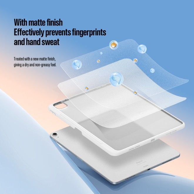 Dux Ducis - iPad Air 13 (2026/2025/2024) Hülle - PC Hardcase mit Standfunktion - Axis Series - weiss