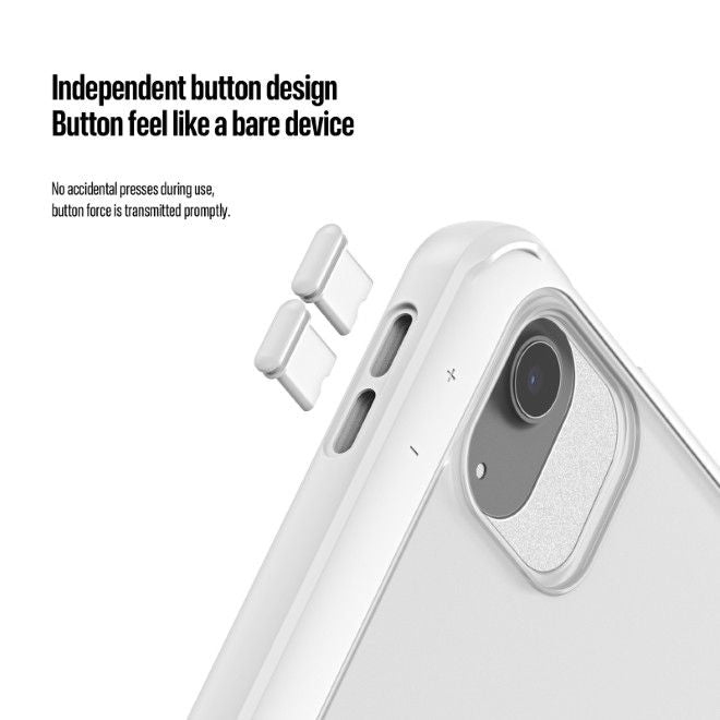 Dux Ducis - iPad Air 13 (2026/2025/2024) Hülle - PC Hardcase mit Standfunktion - Axis Series - weiss