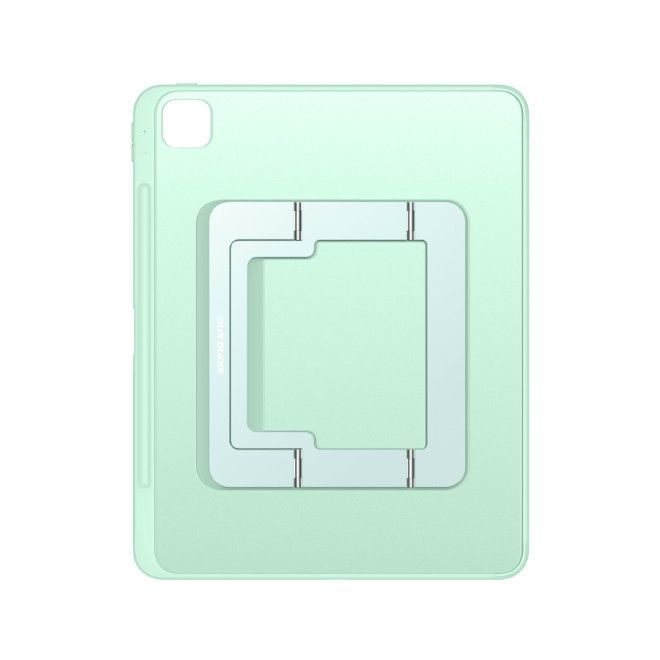 Dux Ducis - iPad Pro 13 (2025/2024) Hülle - PC Hardcase mit Standfunktion - Axis Series - grün