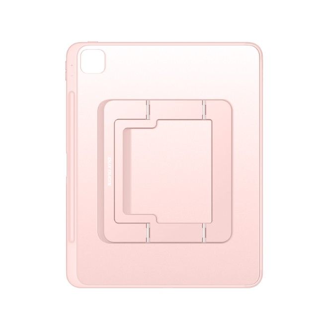 Dux Ducis - iPad Pro 13 (2025/2024) Hülle - PC Hardcase mit Standfunktion - Axis Series - pink