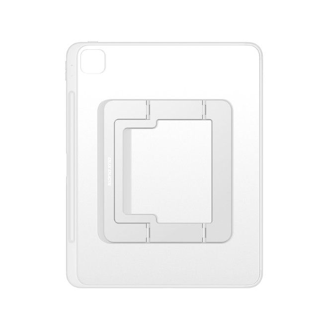Dux Ducis - iPad Pro 13 (2025/2024) Hülle - PC Hardcase mit Standfunktion - Axis Series - weiss