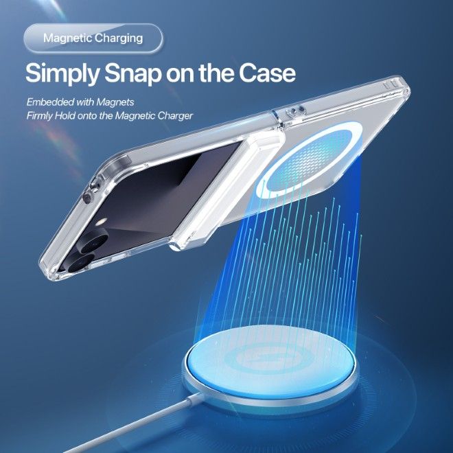 Dux Ducis - Samsung Galaxy Z Flip8 Hülle - Hardcase - Clin Mag Series - transparent