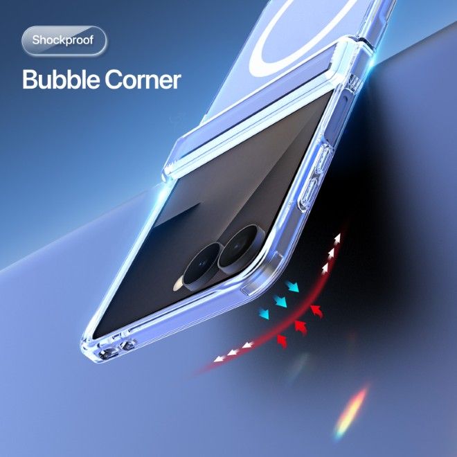 Dux Ducis - Samsung Galaxy Z Flip8 Hülle - Hardcase - Clin Mag Series - transparent