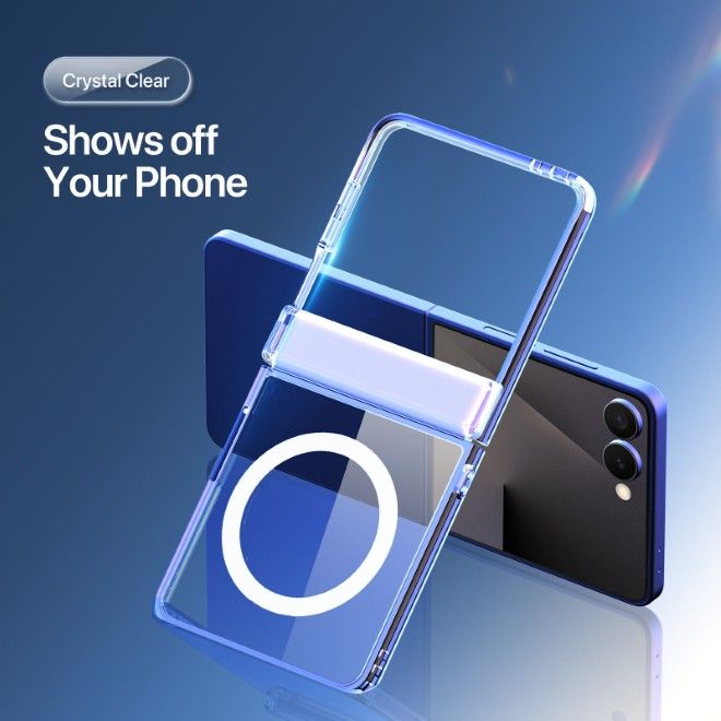 Dux Ducis - Samsung Galaxy Z Flip8 Hülle - Hardcase - Clin Mag Series - transparent