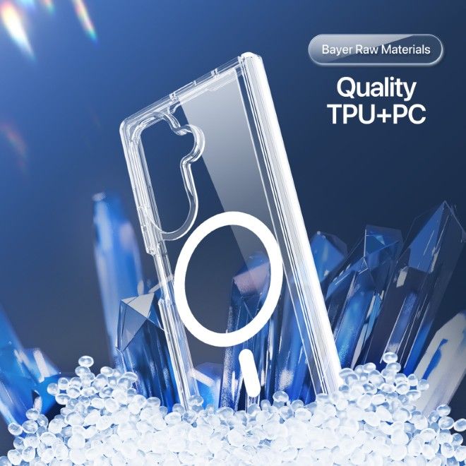 Dux Ducis - Samsung Galaxy Z Fold8 Ultra / 7 Hülle - Hardcase - Clin Mag Series - transparent