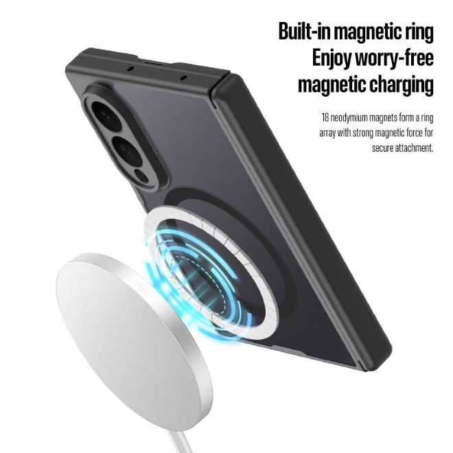 Dux Ducis - Samsung Galaxy Z Fold8 Hülle - Hardcase mit MagSafe - Expn Series - schwarz