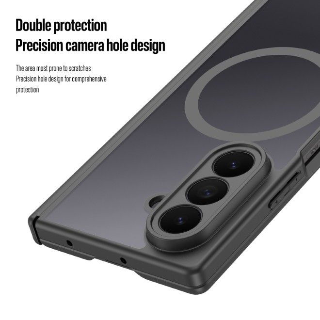 Dux Ducis - Samsung Galaxy Z Fold8 Ultra Hülle - Hardcase mit MagSafe - Expn Series - schwarz