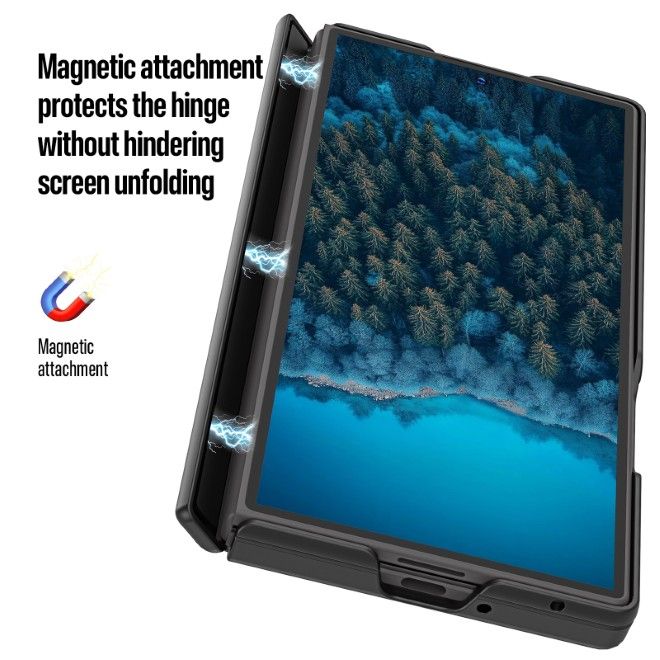 Dux Ducis - Samsung Galaxy Z Fold8 Ultra Hülle - Hardcase mit MagSafe - Expn Series - schwarz