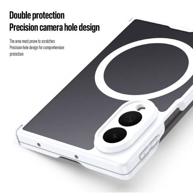 Dux Ducis - Samsung Galaxy Z Fold8 Hülle - Hardcase mit MagSafe - Expn Series - weiss
