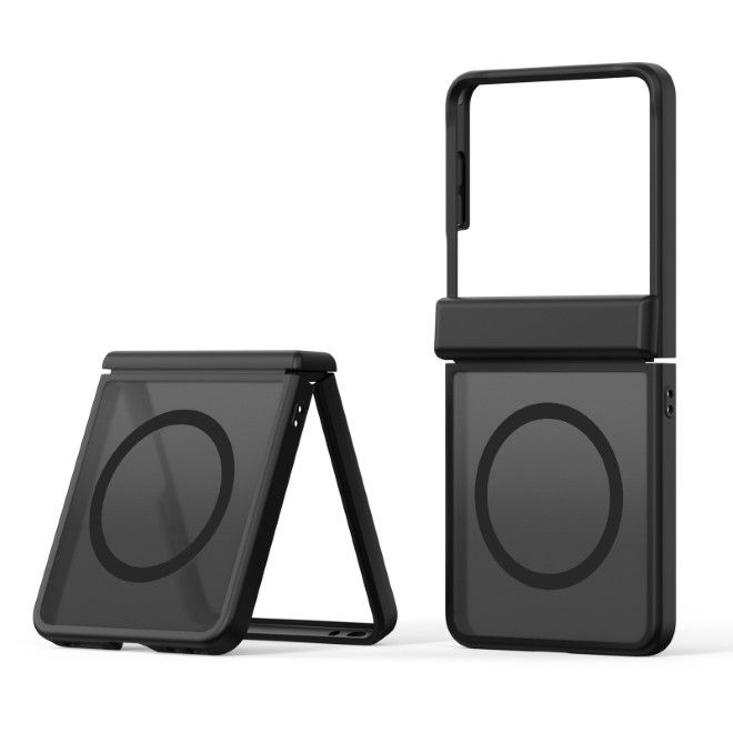 Dux Ducis - Samsung Galaxy Z Flip8 Hülle - TPU und PC Hardcase - MagSafe kompatibel - Yind MagSafe Series - schwarz