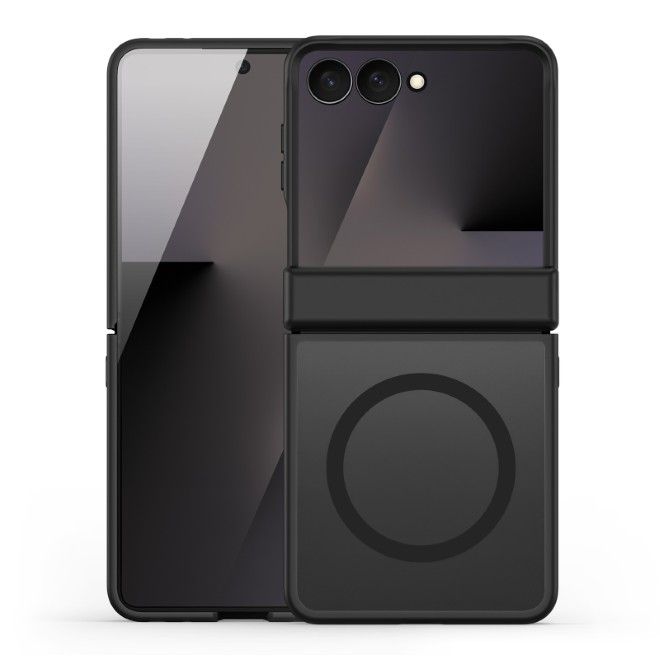 Dux Ducis - Samsung Galaxy Z Flip8 Hülle - TPU und PC Hardcase - MagSafe kompatibel - Yind MagSafe Series - schwarz