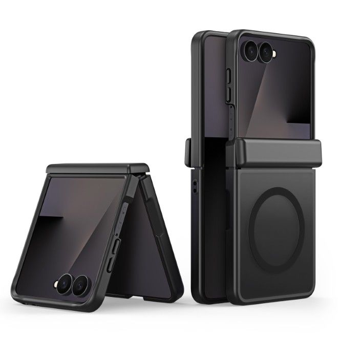 Dux Ducis - Samsung Galaxy Z Flip8 Hülle - TPU und PC Hardcase - MagSafe kompatibel - Yind MagSafe Series - schwarz