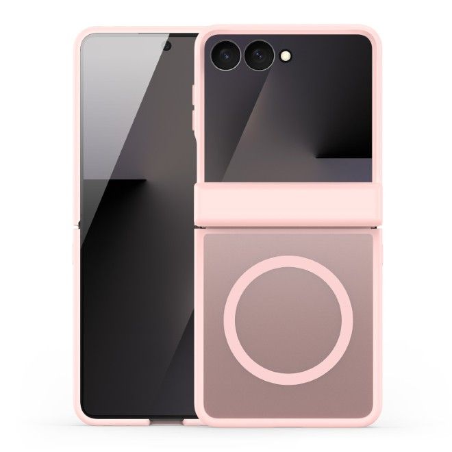 Dux Ducis - Samsung Galaxy Z Flip8 Hülle - TPU und PC Hardcase - MagSafe kompatibel - Yind MagSafe Series - hellpink