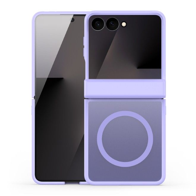 Dux Ducis - Samsung Galaxy Z Flip8 Hülle - TPU und PC Hardcase - MagSafe kompatibel - Yind MagSafe Series - hellpurpur