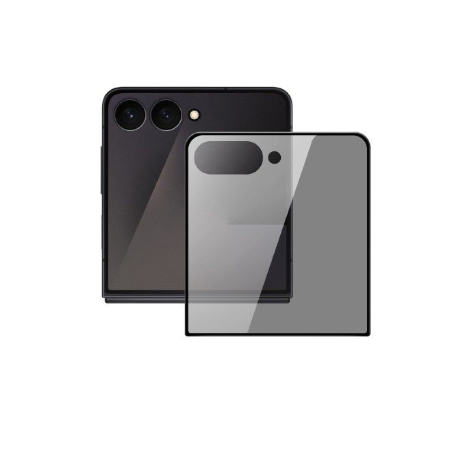 Dux Ducis - Samsung Galaxy Z Flip8 Privacy Schutzglas Displayschutz - PR-2.5D-R Series - schwarz