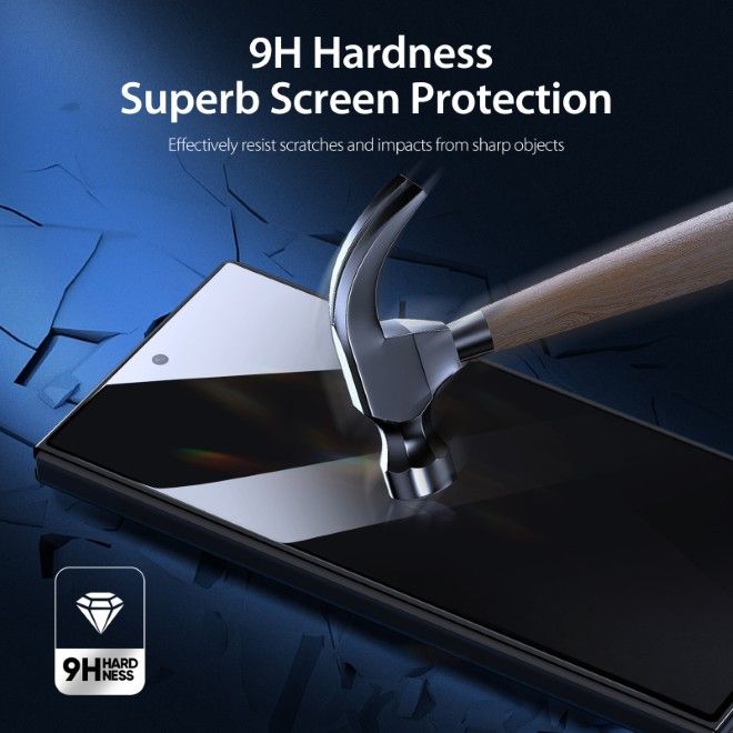 Dux Ducis - Samsung Galaxy Z Fold8 Ultra Privacy Schutzglas Displayschutz - PR-2.5D-R Series - schwarz