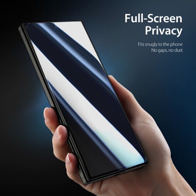 Dux Ducis - Samsung Galaxy Z Fold8 Ultra Privacy Schutzglas Displayschutz - PR-2.5D-R Series - schwarz