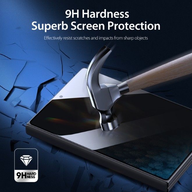 Dux Ducis - Samsung Galaxy Z Fold8 Privacy Schutzglas Displayschutz - PR-2.5D-R Series - schwarz