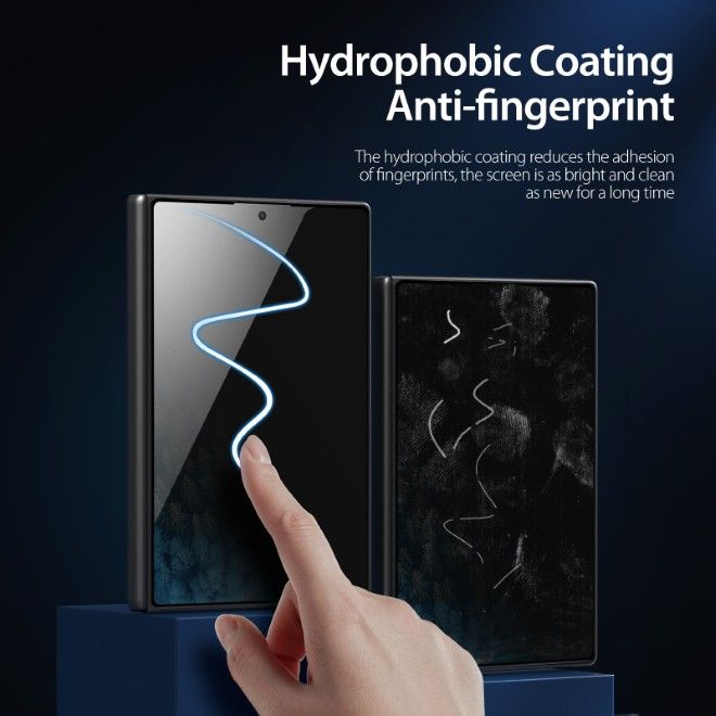 Dux Ducis - Samsung Galaxy Z Fold8 Privacy Schutzglas Displayschutz - PR-2.5D-R Series - schwarz