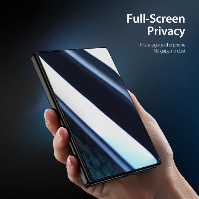 Dux Ducis - Samsung Galaxy Z Fold8 Privacy Schutzglas Displayschutz - PR-2.5D-R Series - schwarz