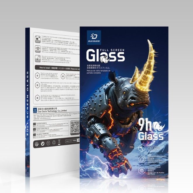 Dux Ducis - Oppo Find X9s Schutzglas Displayschutz - HD-2.5D-U Series - schwarz