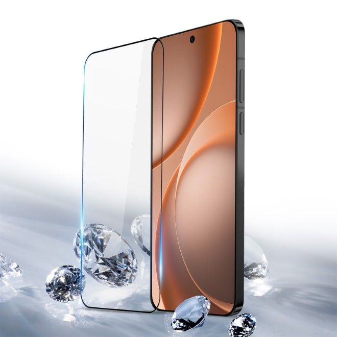 Dux Ducis - Oppo Find X9s Schutzglas Displayschutz - HD-2.5D-U Series - schwarz