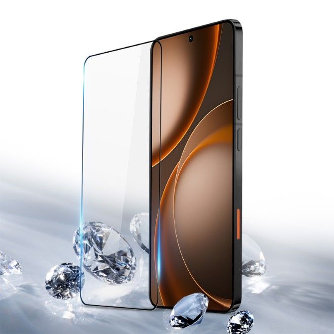 Dux Ducis - Oppo Find X9 Ultra Schutzglas Displayschutz - HD-2.5D-U Series - schwarz