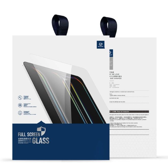 Dux Ducis - Xiaomi Redmi Pad 2 9.7 / Poco Pad C1 Schutzglas (2 Stück) - aus gehärtetem Glas - 2.5D - transparent