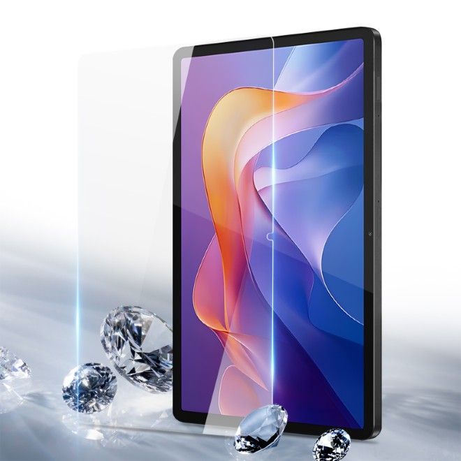 Dux Ducis - Xiaomi Redmi Pad 2 9.7 / Poco Pad C1 Schutzglas (2 Stück) - aus gehärtetem Glas - 2.5D - transparent