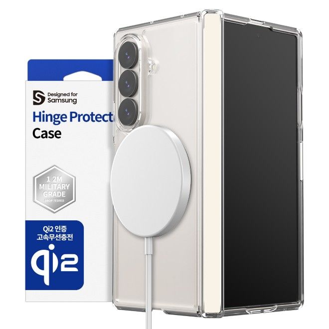 Araree - Samsung Galaxy Z Fold8 Ultra Hülle - Case aus TPU und PC - mit MagSafe - Duple 360 M Series - weiss