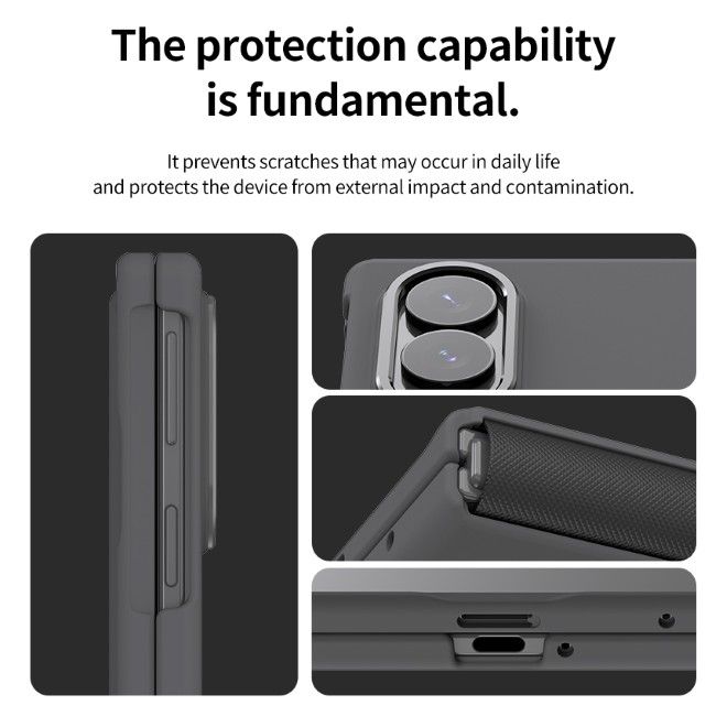 Araree - Samsung Galaxy Z Fold8 Hardcase Hülle - mit MagSafe - Aero Flex M Series - schwarz