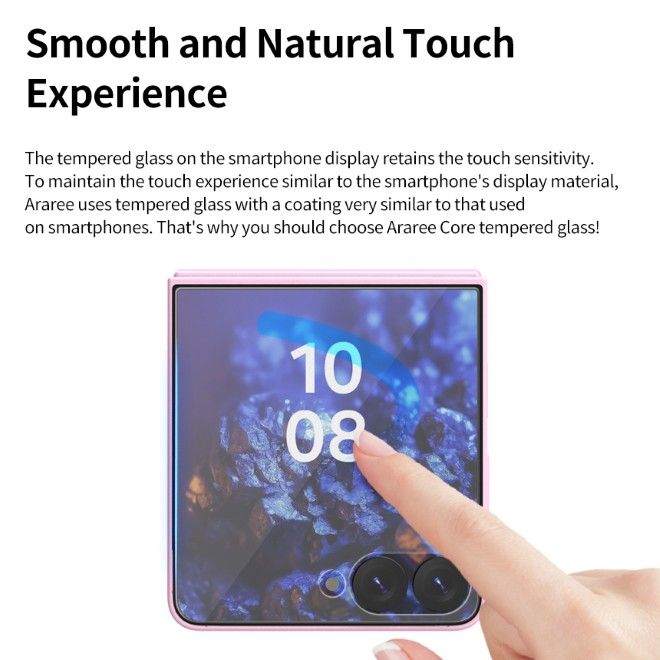 Araree - Samsung Galaxy Z Fold8 Schutzglas (2pcs) - aus gehärtetem Glas - Core Series - transparent