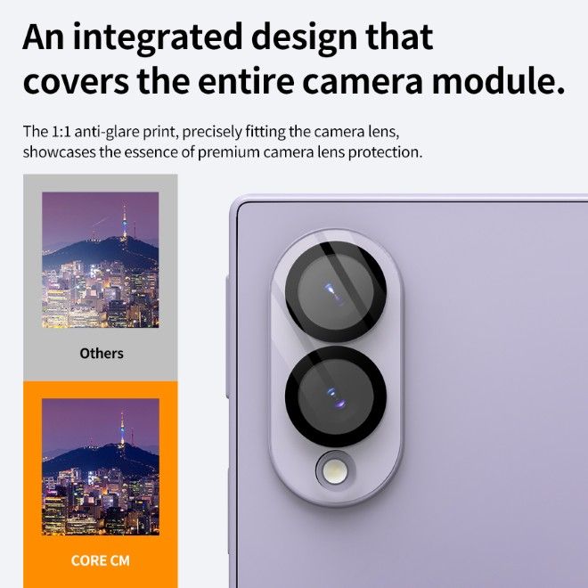 Araree - Samsung Galaxy Z Fold8 Schutzglas für Kamera (2pcs) - Core Camera Series - transparent