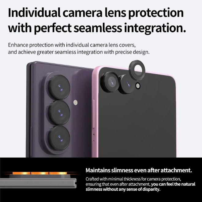 Araree - Samsung Galaxy Z Fold8 Schutzglas für Kamera - Core Camera MR Series - transparent