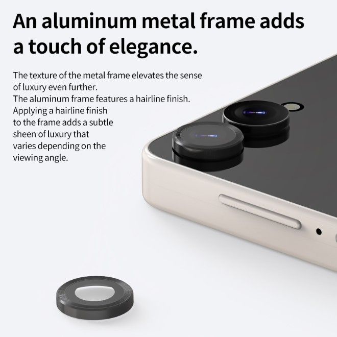 Araree - Samsung Galaxy Z Fold8 Schutzglas für Kamera - Core Camera MR Series - transparent
