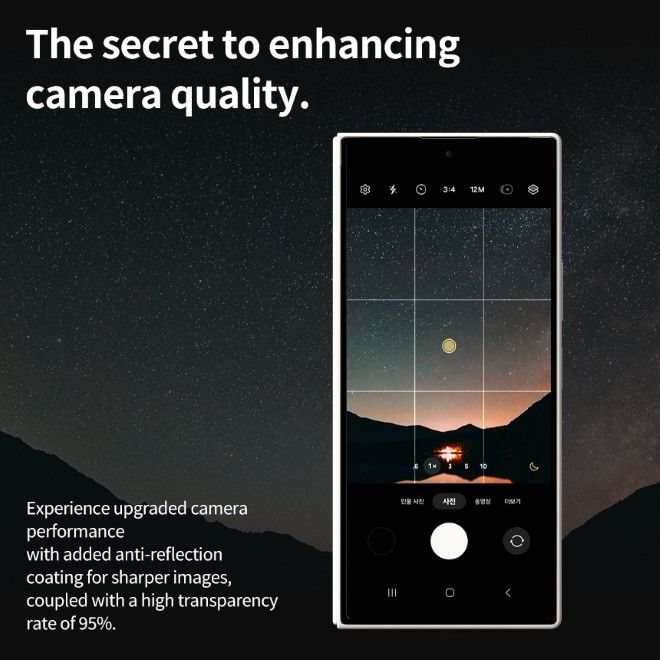 Araree - Samsung Galaxy Z Fold8 Schutzglas für Kamera - Core Camera MR Series - transparent