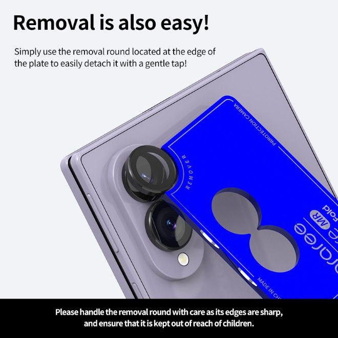 Araree - Samsung Galaxy Z Fold8 Schutzglas für Kamera - Core Camera MR Series - transparent