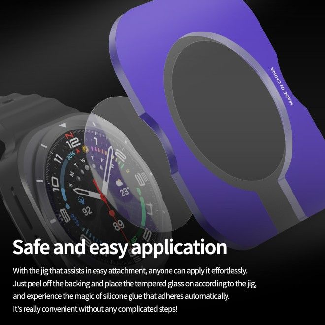 Araree - Samsung Galaxy Watch8 / 9 (44mm) Schutzglas (2 Stück) - Core Glass Series - transparent