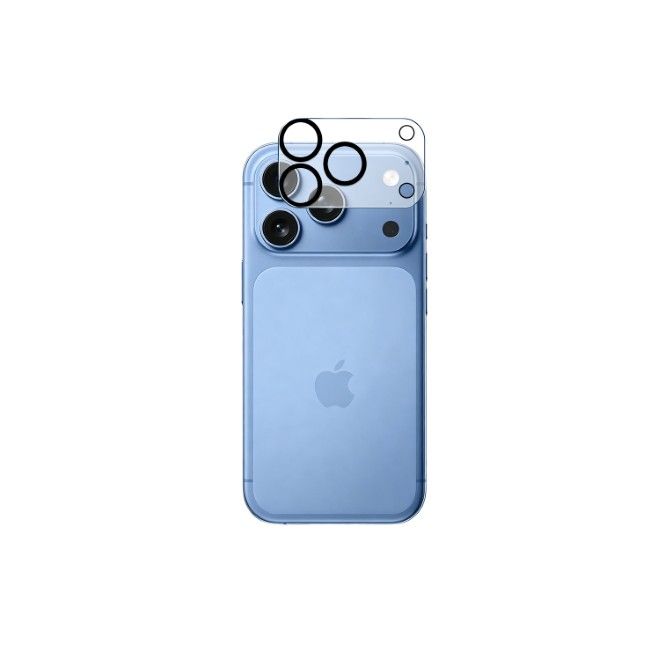 iPhone 18 Pro Kamera Vollschutz Panzerglas - 9H Panzer Glas, 0.3mm Kameraschutz - transparent